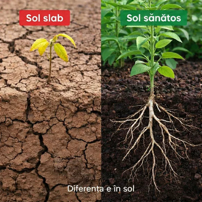 BioSol Pro™ – Biostimulator BIO pentru Sol Curat și Echilibrat – 1L
