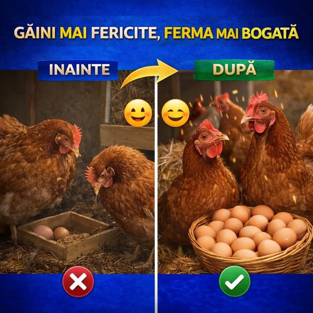 Tratament 100% natural pentru păduchii de găină